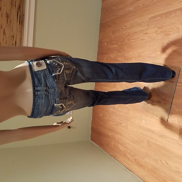 Sargent Pepper 5 Pocket Straight Leg Blue Jeans Size 29 - Picture 5 of 11